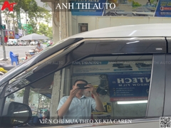 Combo phụ kiện Kia Carens: Bệ bước chân, vè che mưa và lồng vè bánh sau