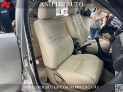 Toyota Fortuner nâng cấp màn hình Android EononPro, bọc ghế da Nappa cao cấp