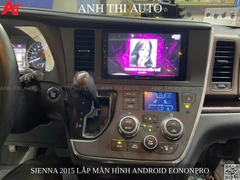 Toyota Sienna 2015 Lắp Màn Hình Android EononPro 9 Inch