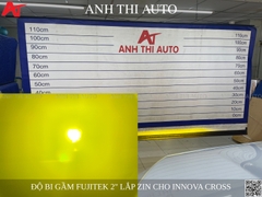 Độ bi gầm 3 nhiệt màu Fujitek lắp zin cho Toyota Innova Cross