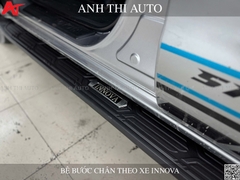 Lắp Bệ Bước Ngoài Ôm Sát Body Cho Xe Innova 2018-2021
