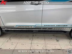 Lắp Bệ Bước Ngoài Ôm Sát Body Cho Xe Innova 2018-2021