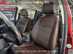 Combo Bọc Ghế Da Nappa + Màn Hình Android Xe Ford Ranger