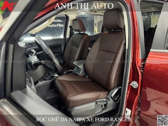 Combo Bọc Ghế Da Nappa + Màn Hình Android Xe Ford Ranger