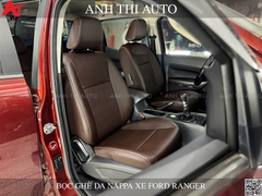 Combo Bọc Ghế Da Nappa + Màn Hình Android Xe Ford Ranger
