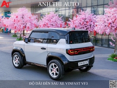 Độ đèn xe trước sau và mặt calang thể thao cho VinFast VF3