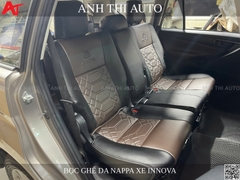 Bọc ghế da Nappa và tappy cửa xe Toyota Innova