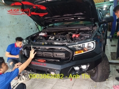 MẶT GALANG ĐỘ XE FORD RANGER KIỂU RAPTOR 2019