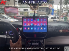 Toyota Veloz Lắp Bệ Bước Chân và Màn Hình Android OledPro 13
