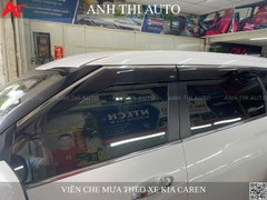 Combo phụ kiện Kia Carens: Bệ bước chân, vè che mưa và lồng vè bánh sau