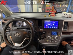 Toyota Sienna 2015 Lắp Màn Hình Android EononPro 9 Inch