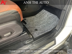 Thảm lót sàn nhựa đúc tràn viền theo xe Kia Carnival
