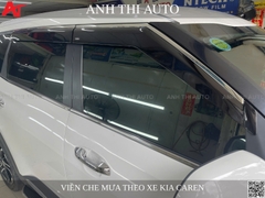 Combo phụ kiện Kia Carens: Bệ bước chân, vè che mưa và lồng vè bánh sau
