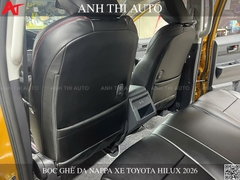 Bọc Ghế Da Nappa Toyota Hilux 2026