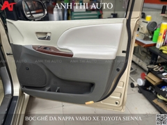 Bọc ghế da Nappa Vario cao cấp cho Toyota Sienna 2011