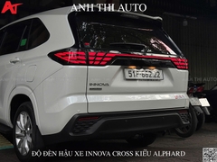 Đèn Lái Sau Theo Xe Toyota Innova Cross kiểu Alphard