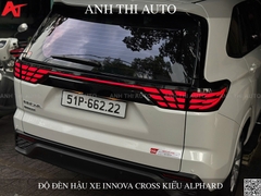 Đèn Lái Sau Theo Xe Toyota Innova Cross kiểu Alphard