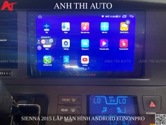 Toyota Sienna 2015 Lắp Màn Hình Android EononPro 9 Inch