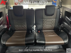 Bọc ghế da Nappa và tappy cửa xe Toyota Innova