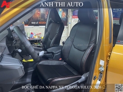 Bọc Ghế Da Nappa Toyota Hilux 2026