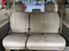 Bọc ghế da Nappa Vario cao cấp cho Toyota Sienna 2011