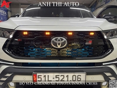 Combo Mặt Calang Và Ốp Cản Trước Sau Toyota Innova Cross