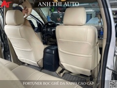 Toyota Fortuner nâng cấp màn hình Android EononPro, bọc ghế da Nappa cao cấp