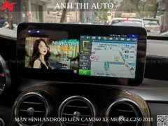 Màn hình Android liền Cam360 xe Mercedes GLC250 2018
