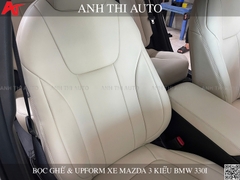 Bọc Ghế Da Nappa & Up Form Ghế Kiểu BMW Cho Mazda 3