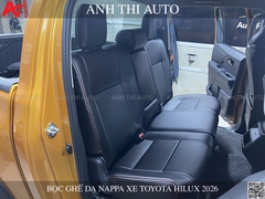 Bọc Ghế Da Nappa Toyota Hilux 2026