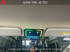 COMBO BỌC TRẦN DA KIM CƯƠNG + ĐÈN LED TRẦN RGB XE XPANDER