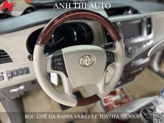 Bọc ghế da Nappa Vario cao cấp cho Toyota Sienna 2011