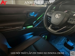 Độ Led Nội Thất Lắp Zin Theo Xe Toyota Innova Cross
