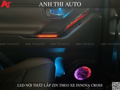 Độ Led Nội Thất Lắp Zin Theo Xe Toyota Innova Cross