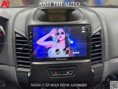 Combo Bọc Ghế Da Nappa + Màn Hình Android Xe Ford Ranger