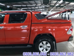 NẮP THÙNG THẤP THEO XE TOYOTA HILUX 2021 | KIỂU MANG CÁ