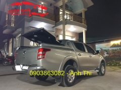 Nắp thùng thấp SCR theo xe Mitsubishi Triton 2018