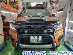 Độ Cản Chữ U Cho Xe Ford Ranger