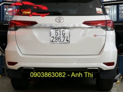 ĐỘ PÔ TOYOTA FORTUNER 2017 ĐỜI MỚI