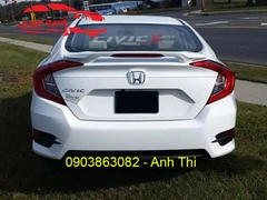 ĐUÔI CÁ HONDA CIVIC 2017-2018