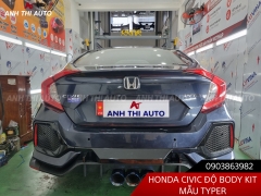 BỘ BODY KIT CHO HONDA CIVIC 2019 | KIỂU TYPER