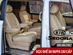 Bọc Ghế Da Nappa Kia Sedona