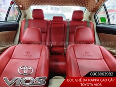 Bọc Ghế Da Cho Xe Toyota Vios 2020