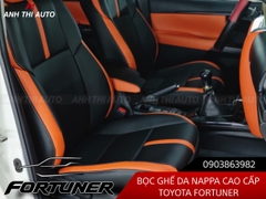 Bọc Ghế Da Nappa Toyota Fortuner mẫu 2