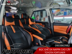 Bọc Ghế Da Nappa Toyota Fortuner mẫu 2