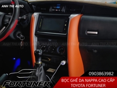 Bọc Ghế Da Nappa Toyota Fortuner mẫu 2