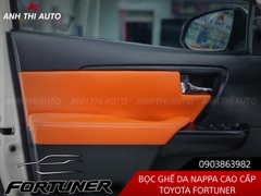 Bọc Ghế Da Nappa Toyota Fortuner mẫu 2