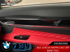 Bọc Ghế Da Nappa BMW 750Li