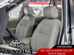 Bọc Ghế Da Nappa Toyota Innova Mẫu 2