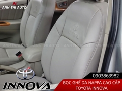 Bọc Ghế Da Nappa Toyota Innova Mẫu 2